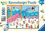 Puslespill 100 Bukkene Bruse Ravensburger