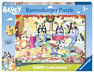 Puslespill 24 Bluey Jul Gulvpusle Ravensburger