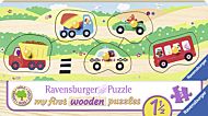 Puslespill 5 Knotter Tre Kjøretøy Ravensburger