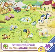 Puslespill 9 Knotter Tre Bondegård Ravensburger