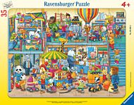 Puslespill 35 Dyreleketøysbutikk Ravensburger