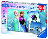 Puslespill 3X49 Frost Ravensburger