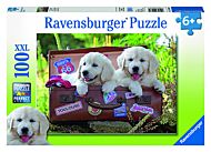 Puslespill 100 Søte Valper Ravensburger