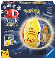 Puslespill 72 Pokémon Nattlys Ravensburger