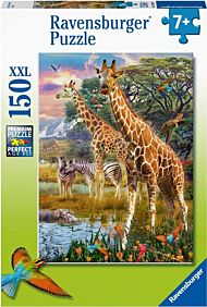 Puslespill 150 Giraffer I Afrika Ravensburger