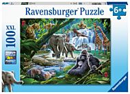 Puslespill 100 Jungel Ravensburger