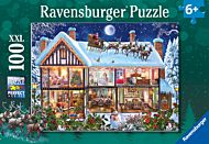 Puslespill 100 Jul hjemme Ravensburger