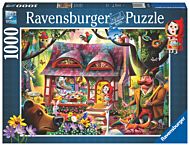 Puslespill 1000 Kom inn, Rødhette Ravensburger