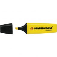 Tekstmarker Stabilo Boss Gul