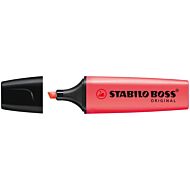 Tekstmarker Stabilo Boss Rød