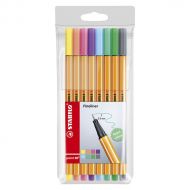 Fineliner Stabilo Point88 Pastell (8)