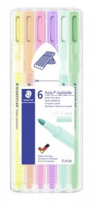 Tekstmarker Staedtler Triplus Pastel (6)