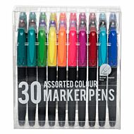 Markers Sett Ass. Farger 30pk