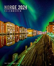 Kalender 2024 Norge Trondheim 33x41cm