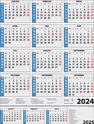 Kalender 2024 7.Sans Årskalender