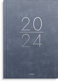 Dagbok 2024 Grieg Libra Colore blå