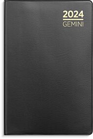 Kalender 2024 Grieg Gemini plast sort