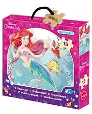 Trepuslespill Prinsesser Little Mermaid 15 Biter