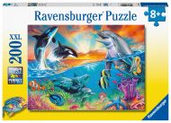 Puslespill 200 Dyreliv Hav Ravensburger