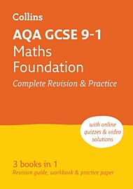 AQA GCSE 9-1 Maths Foundation All-in-One Complete Revision and Practice