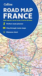 Collins Map of France