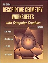 A Descriptive Geometry Worksheets with Computer Graphics, Series