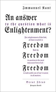 An Answer to the Question: 'What is Enlightenment?