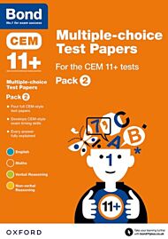 Bond 11+: Multiple-choice Test Papers for the CEM 11+ tests Pack 2: Ready for the 2024 exam