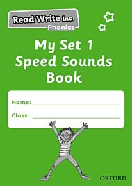 Read Write Inc. Phonics: My Set 1 Speed Sounds Book (Pack of 5)