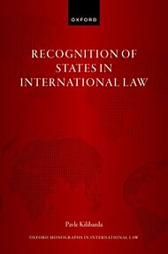 Recognition of States in International Law