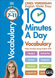 10 Minutes A Day Vocabulary, Ages 7-11 (Key Stage 2)