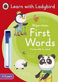 First Words: A Learn with Ladybird Wipe-Clean Activity Book 3-5 years