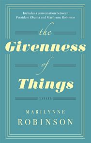 The Givenness Of Things