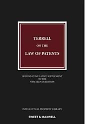 Terrell on the Law of Patents