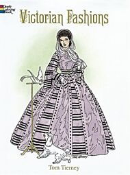 Victorian Fashions Coloring Book