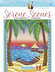 Creative Haven Serene Scenes Coloring Book