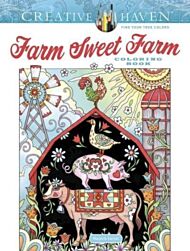 Creative Haven Farm Sweet Farm Coloring Book