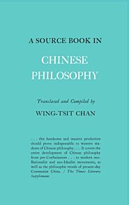 A Source Book in Chinese Philosophy