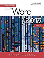 Benchmark Series: Microsoft Word 2019 Level 3