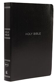 NKJV Holy Bible, Giant Print Center-Column Reference Bible, Black Leather-look, Thumb Indexed, 72,00