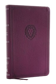 NKJV, Thinline Bible Youth Edition, Leathersoft, Purple, Red Letter, Comfort Print