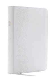 NKJV, Bride's Bible, Leathersoft, White, Red Letter, Comfort Print