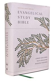 Evangelical Study Bible: Christ-centered. Faith-building. Mission-focused. (NKJV, Hardcover, Red Let