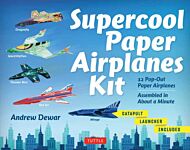 Supercool Paper Airplanes Kit