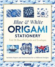 Blue & White Origami Stationery Kit