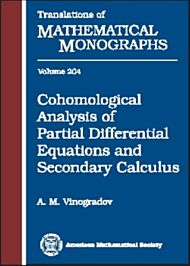 Cohomological Analysis of Partial Differential Equations and Secondary Calculus