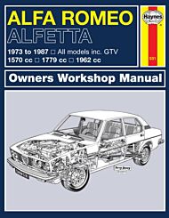 Alfa Romeo Alfetta (1973 - 1987) Haynes Repair Manual