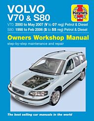 Volvo V70 / S80 Petrol & Diesel (98 - 07) Haynes Repair Manual