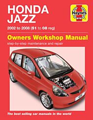 Honda Jazz (02 - 08) Haynes Repair Manual