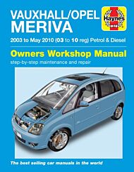 Vauxhall/Opel Meriva Petrol & Diesel (03 - May 10) Haynes Repair Manual